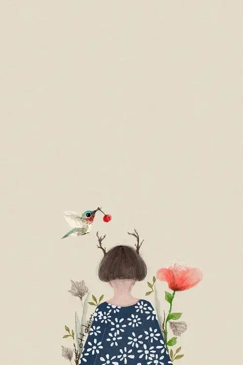 ottokim 插画 森系 文艺 童话