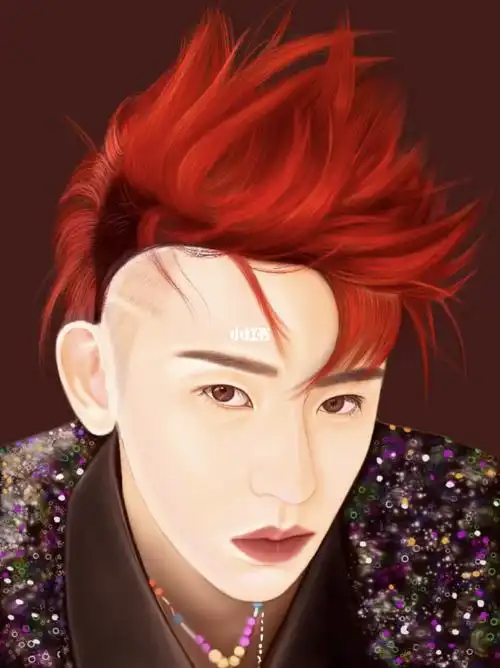 手绘王琳凯小鬼小鬼的歌好好听