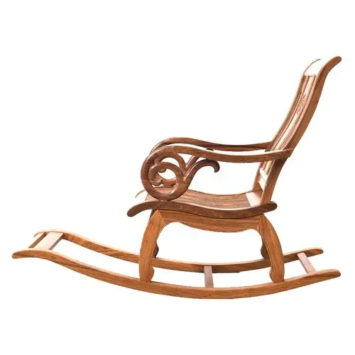 红木家具摇椅花梨木懒实木中式刺猬紫檀老人休闲椅摇椅