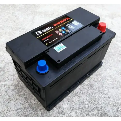 电瓶汽车起动6qw54风帆12v54ah维护蓄电池汽车电瓶