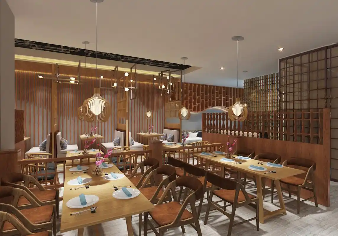 混搭风格餐厅装修设计效果图