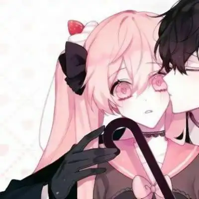 可爱情头一左一右-高清头像