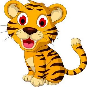 母老虎卡通图片