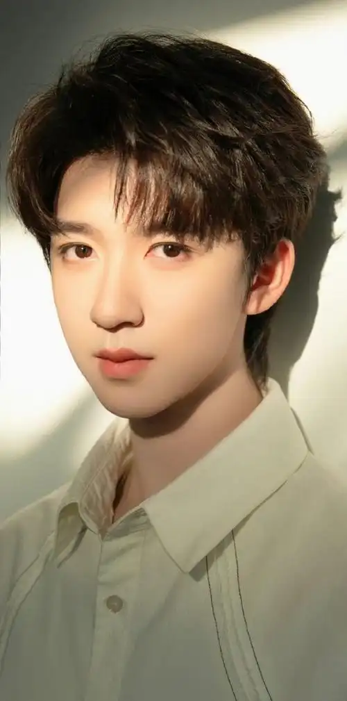 贺峻霖白衬衫光影随拍