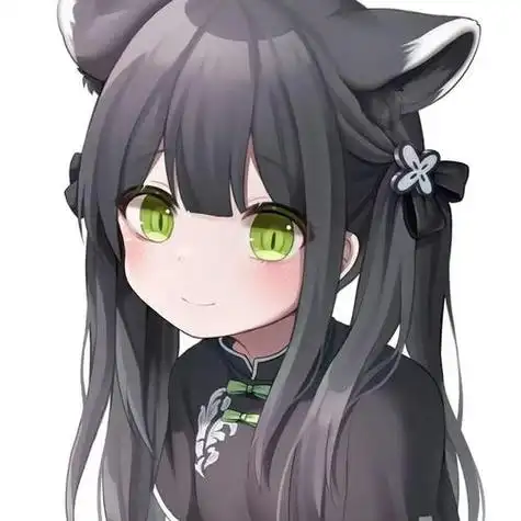 猫头像女二次元 女生头像图片大全 -【爱个性】