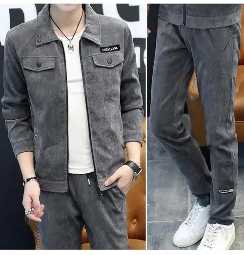 30岁男装搭配男士套装搭配帅气30成熟稳重穿搭休闲装40外套轻熟风男装