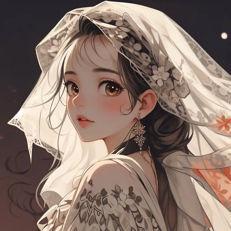 复古氛围女生头像95模糊感拉满