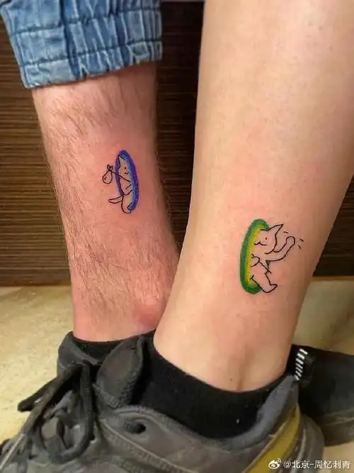 纹身分享##纹身设计##情侣纹身##北京纹身店