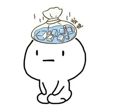 动漫头像 可爱 简约 黑白 发烧 乖巧 表情 @同学让让我要装逼了(侵删)