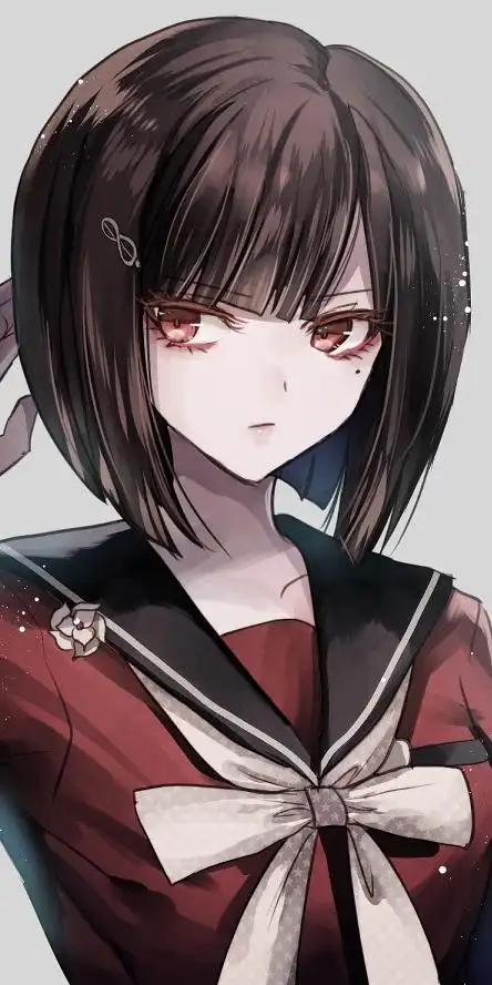 《弹丸论破》春川魔姬,动漫全面屏壁纸分享,恶魔公主,感情丰富