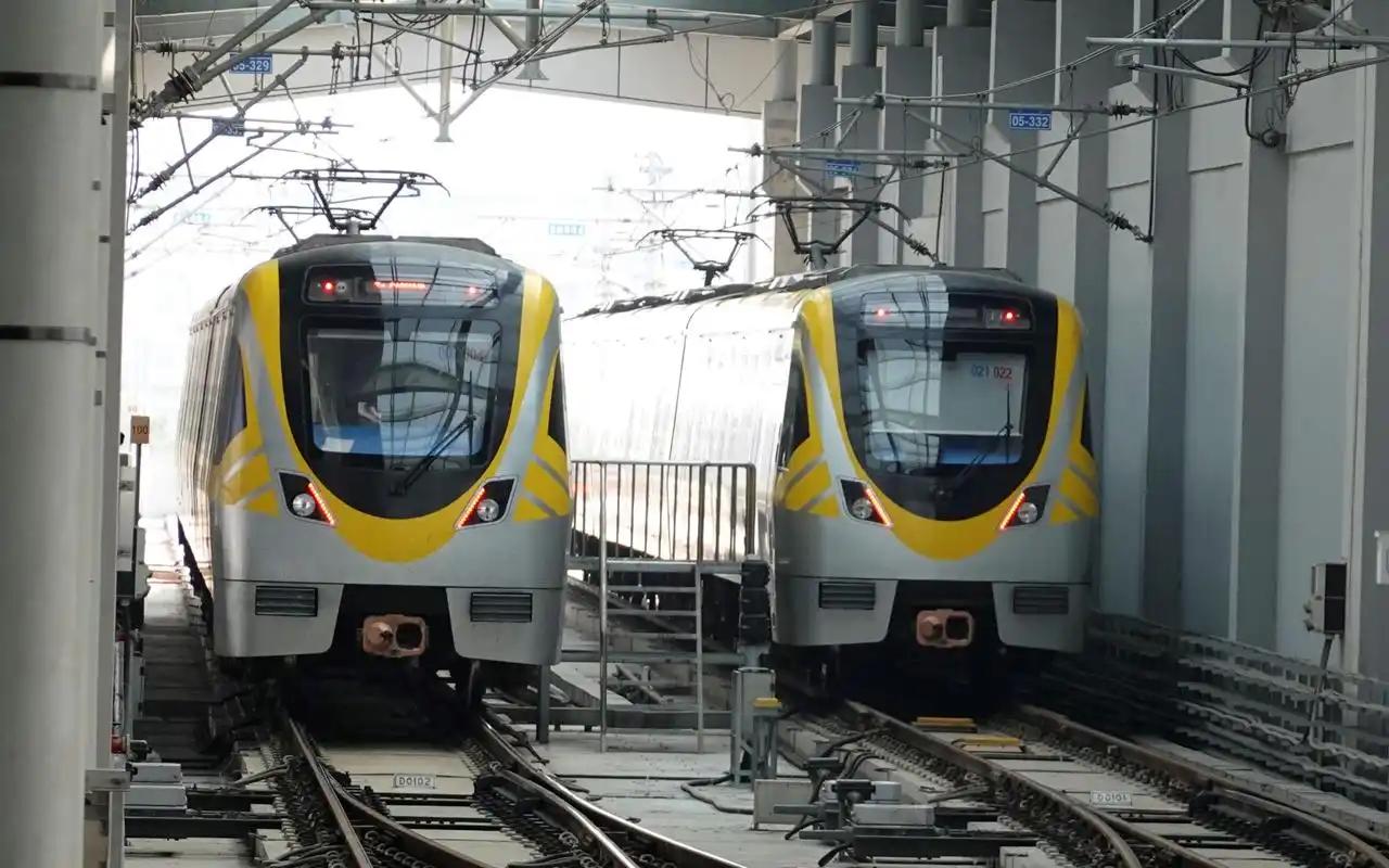 【南京地铁】短短萌萌的3b小车,s9宁高线出高淳站