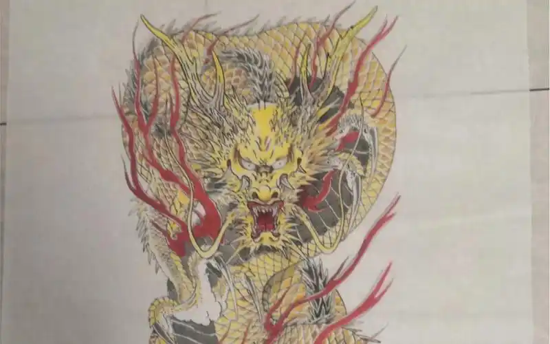 如龙系列 乡田龙司的刺青 压迫感贼强