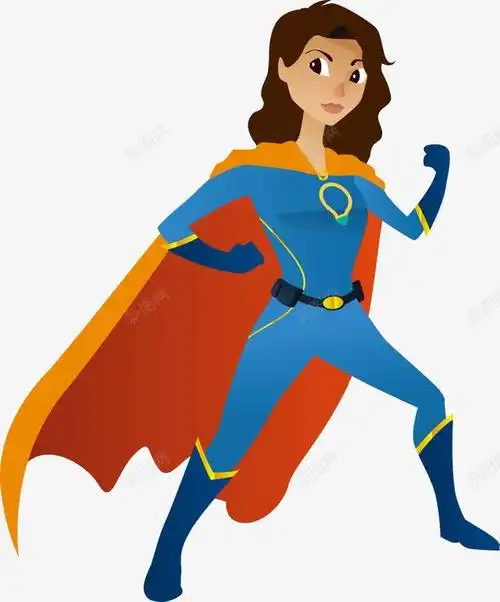 超人妈妈的手绘类