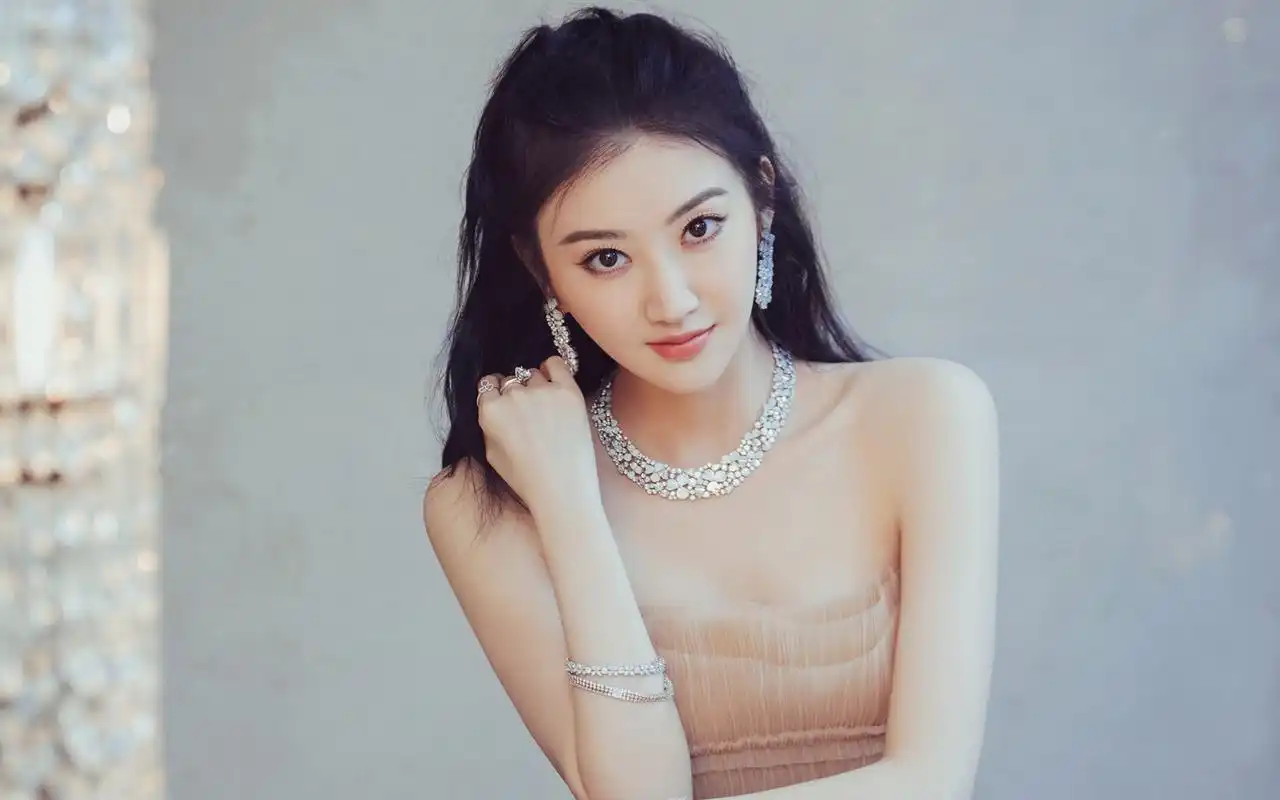 景甜仙气性感高清桌面壁纸-大陆明星-壁纸下载-美桌网