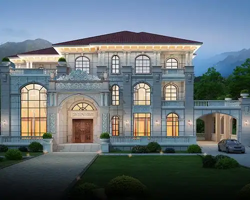 别墅外观效果图