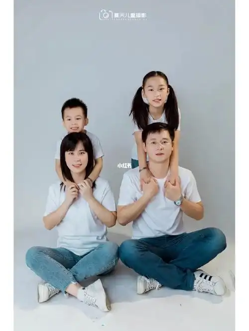 宁乡亲子照一家四口宁乡拍照