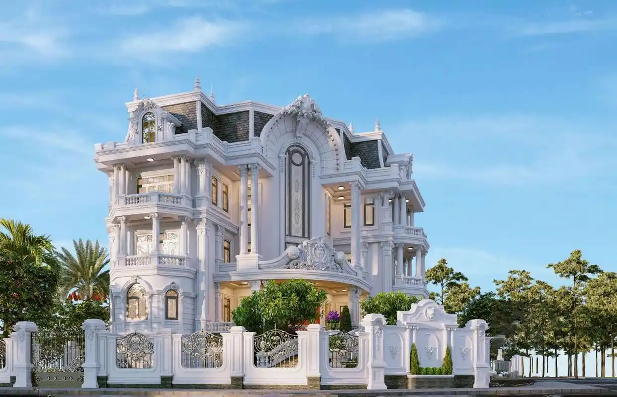 五层豪华新古典欧式风格自建别墅 如有自建房需求,欢迎沟通交流