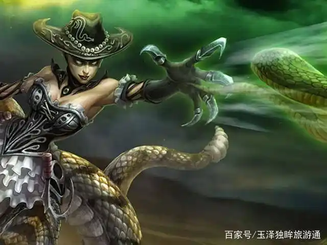 lol蛇皮走位摇摆奇兵强势英雄蛇女笑傲全场