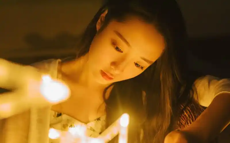 古风美人美艳红妆写真图片桌面壁纸