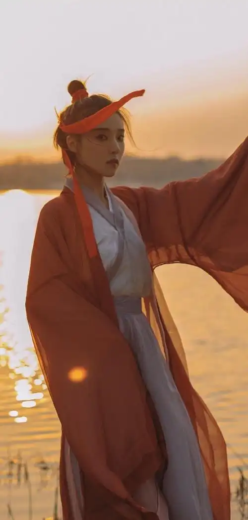 安泳畅唯美古风汉服意境写真