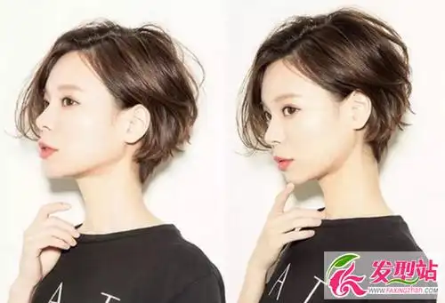 女生齐耳短发设计中性帅气女生潮流短发发型