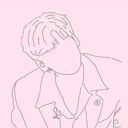 翟潇闻第二张线稿除了手以外还是很完美滴