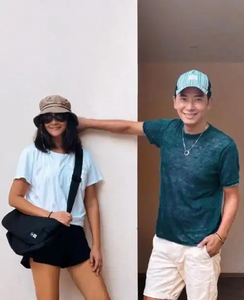 52岁瞿颖长居泰国!与戴军聚会心情好,男方被曝住当地富人区