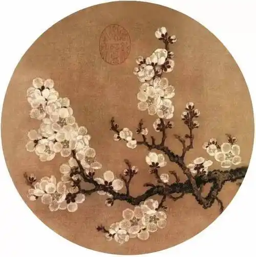 《杏花图》 宋 赵昌 绢本设色 台北故宫博物馆藏