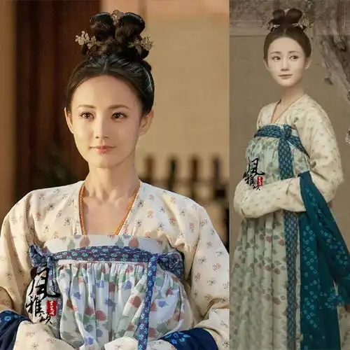 影视骊歌行傅柔李一桐齐胸襦裙女汉服日常春夏季飘逸民族服装