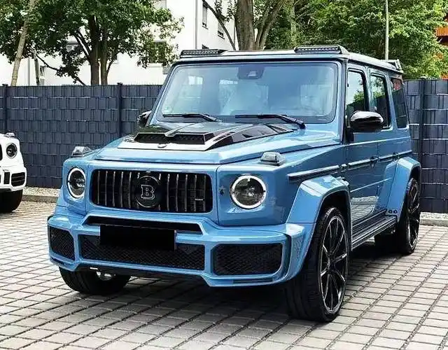 巴博斯奔驰g700实拍碳纤维车身700马力新造型更霸气