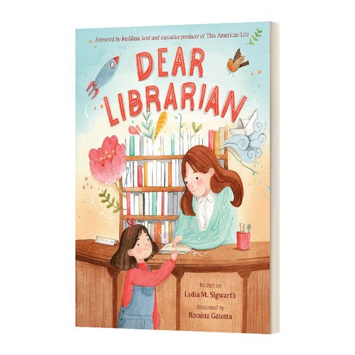 英文原版绘本 dear librarian 亲爱的图书管理员 精装 英文版 进口