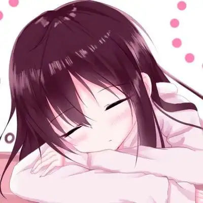 卡通女生头像仙气可爱呆萌图片