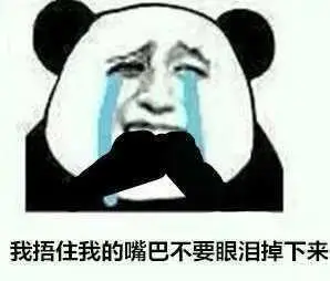 我捂住我的嘴巴,不要眼泪掉下来.