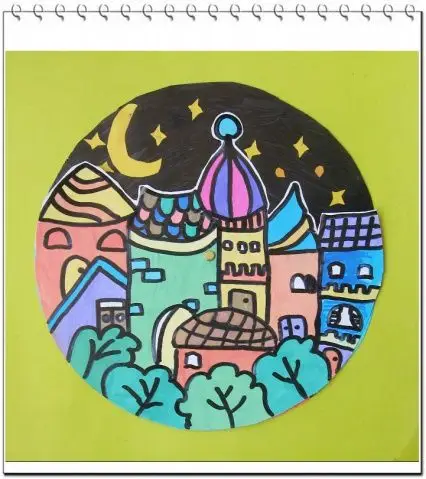 引用 引用 09暑期手工提高班(14) 白天黑夜变变变