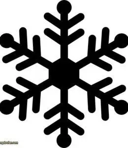 雪花的简单画法卡通简笔画大全