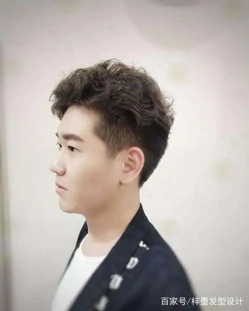 男士纹理蓬松发型,男士纹理卷发(形象提升的必剪发型)