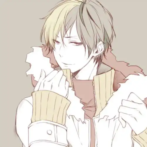 插画动漫二次元头像男