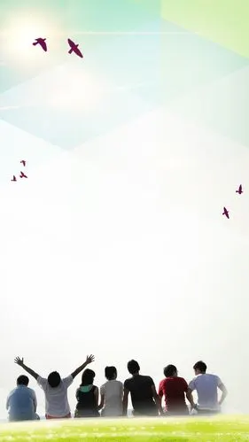 毕业季我的青春我做主h5海报背景分层下载免抠素材免费下载_觅元素51y