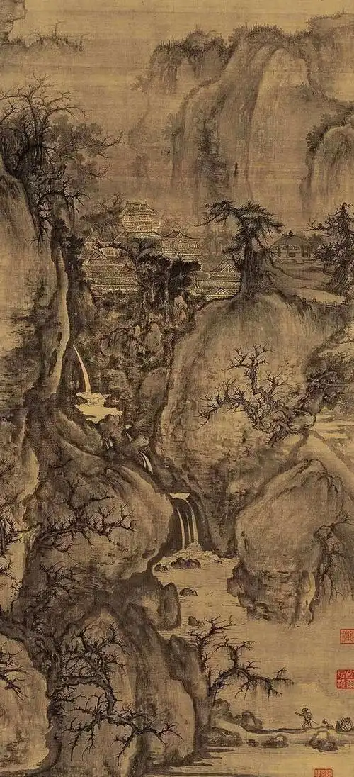 中国山水画发展简史及部分临摹习作 - 美篇