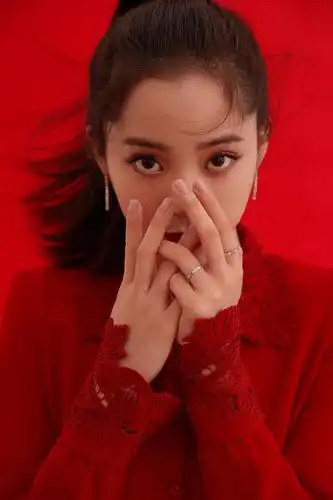 欧阳娜娜春晚造型(好红啊)