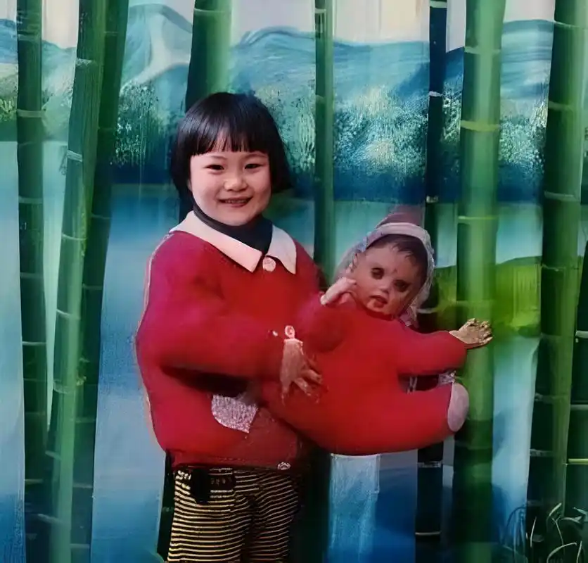 张馨予小时候真美,从小美到大!