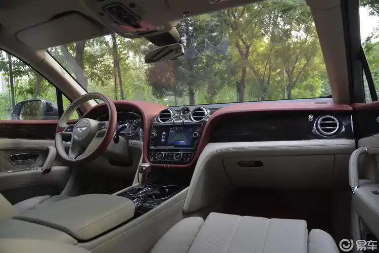 行进中的奢华·宾利添越 图片_易车