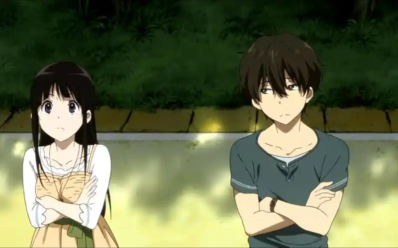 《冰菓》折木奉太郎和千反田爱瑠的神同步