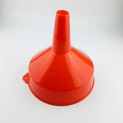 大号大口径厨房家用塑料漏斗带滤20cm倒油倒酒漏斗