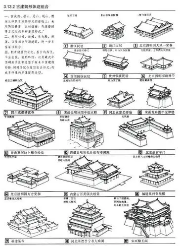 古代建筑设计图