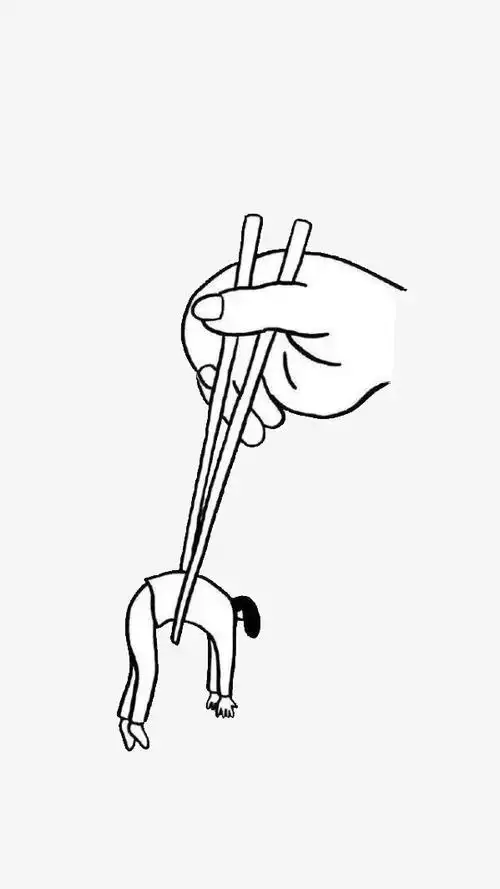 各种各样的筷子简笔画