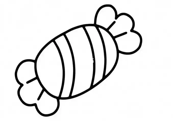 幼儿园小班&早教简单简笔画涂色素材_幼儿园_素材