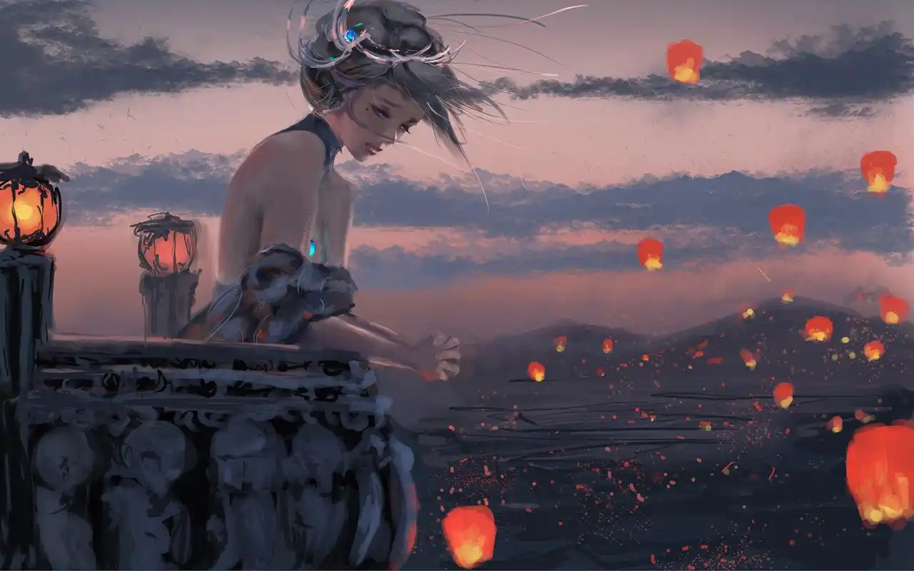 鬼刀原画动漫桌面壁纸图片,卡通动漫,魔幻,动作,鬼刀,壁纸,1920x1200