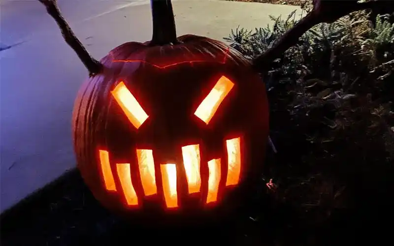 万圣节南瓜灯高清桌面壁纸