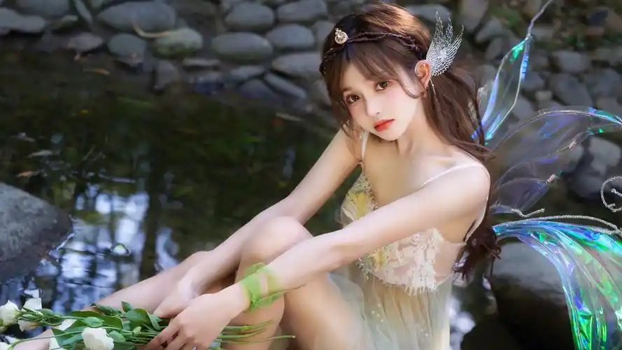 小精灵华为美女图片壁纸-美女壁纸 - 壁纸之家